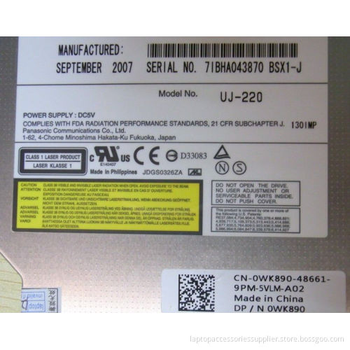 Panasonic Slim Ide Uj-220 Uj220 Blu-ray Writer Burner Dvd+ / -rw Optical Disc Drive